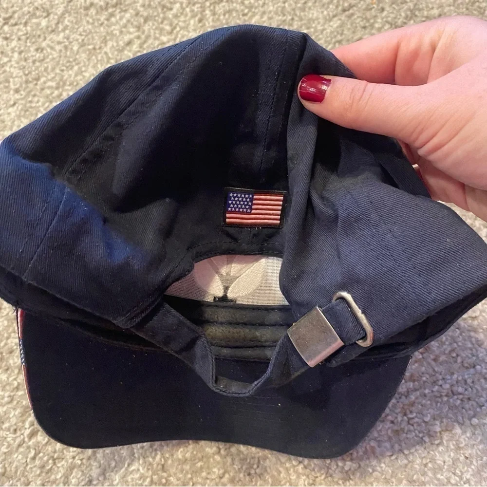 Vintage New Holland Tractor Hat K Products adjustable 100% Cotton Blue
